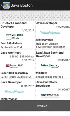 Freelance Jobs android App screenshot 3